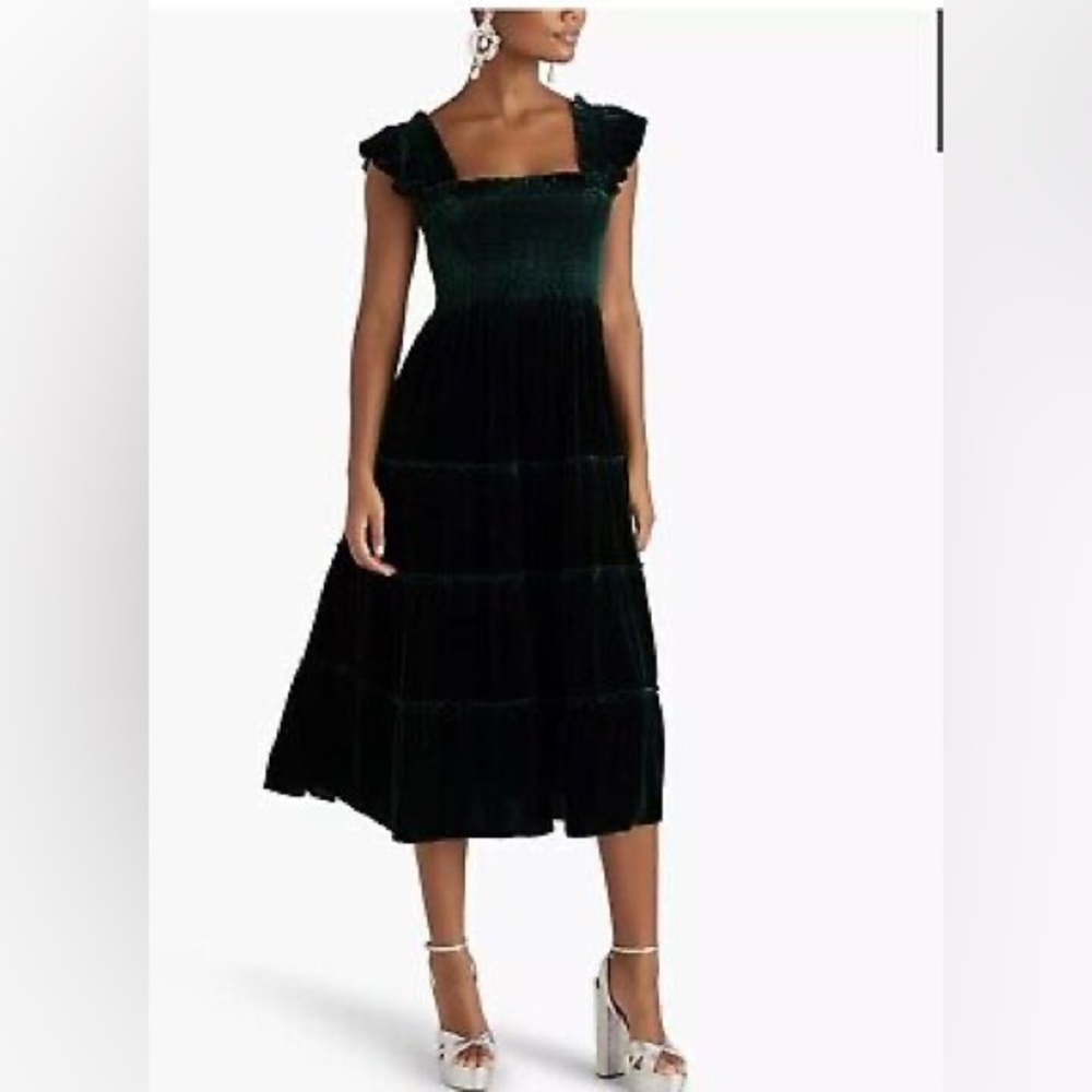 Hill House Home Nap Dress Velvet Ellie - XS
